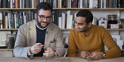 Talking Watches With Aziz Ansari .